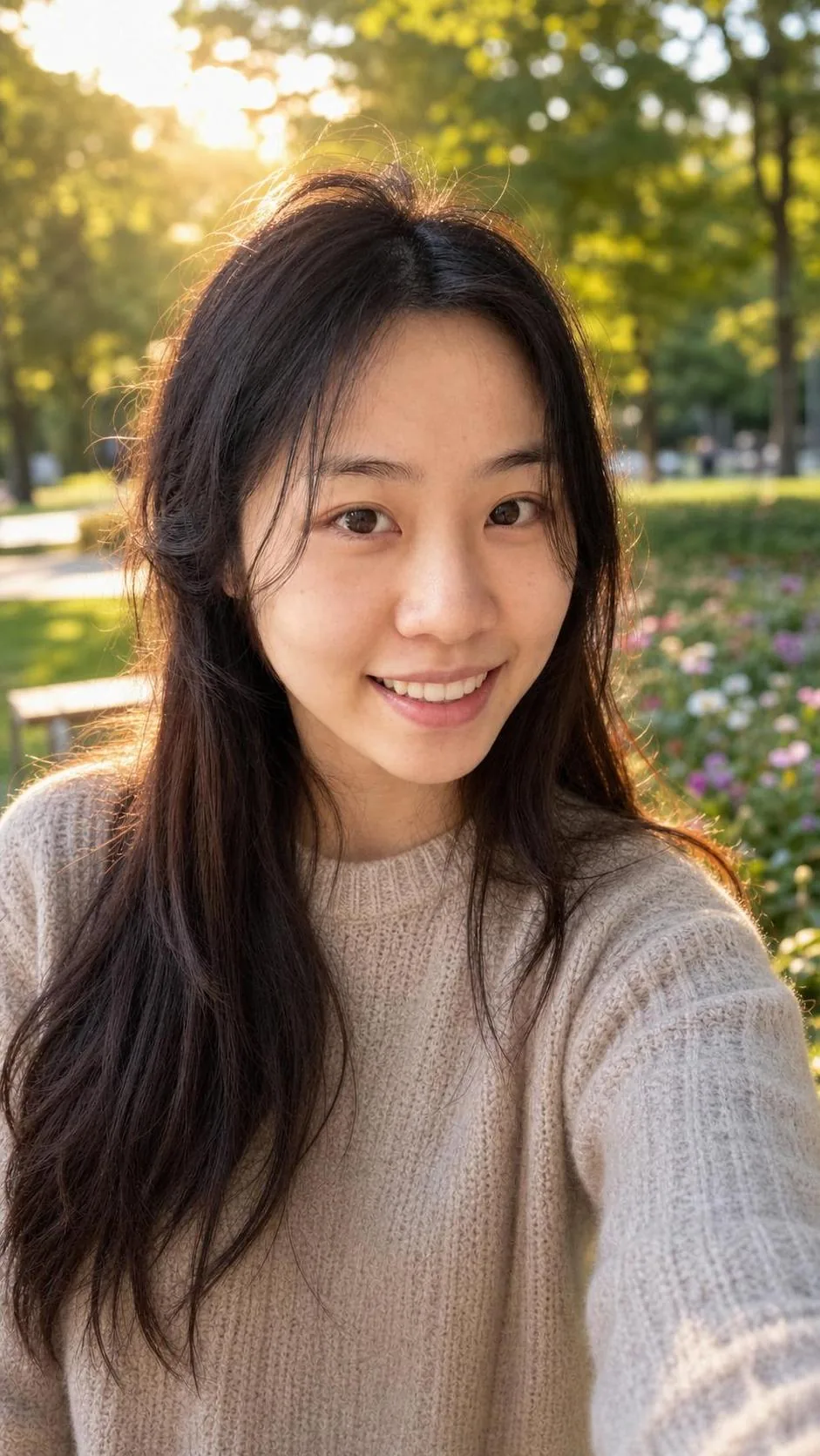 AI outdoor lifestyle portrait style from one selfie